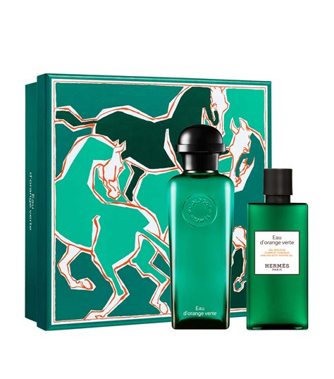 hermes eau d orange verte gift set|Eau d'orange verte Eau de cologne gift set .